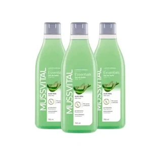 Гель для ванн Mussvital Essentials Алое Вера 3 шт. по 750 мл