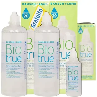 Biotrue Simple Solution - упаковка 2 бутылки х 300 мл и 60 мл