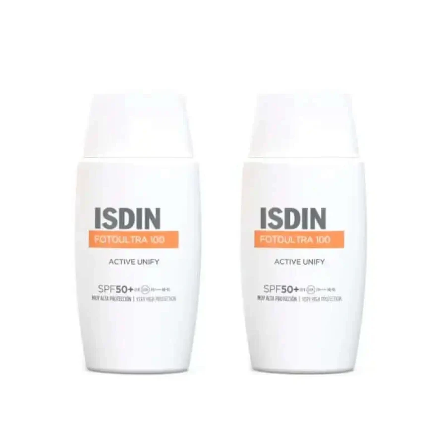 Isdin Фотопротектор Duplo Fotoultra Active Unify Spf 50+, 2 x 50 мл: ціни та характеристики
