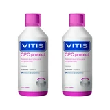 VITIS Duplo Cpc Protect Бесспиртовой ополаскиватель для рта 2х500 мл