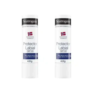 Бальзам для губ Neutrogena Spf 20, 4,8 г, упаковка из 2 штук