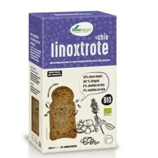 Soria Natural Linoxtrote Wholemeal Biscuit with Chia-Flax 300G Organic