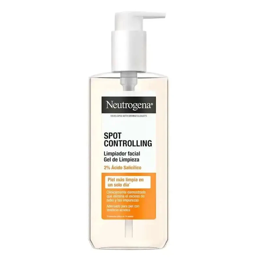 Очищувальний гель для обличчя Neutrogena проти плям 200 мл: ціни та характеристики