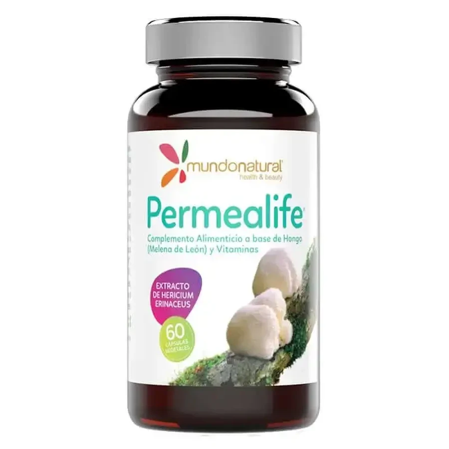 Mundonatural Permealife Lion's Mane 60Cap.: цены и характеристики