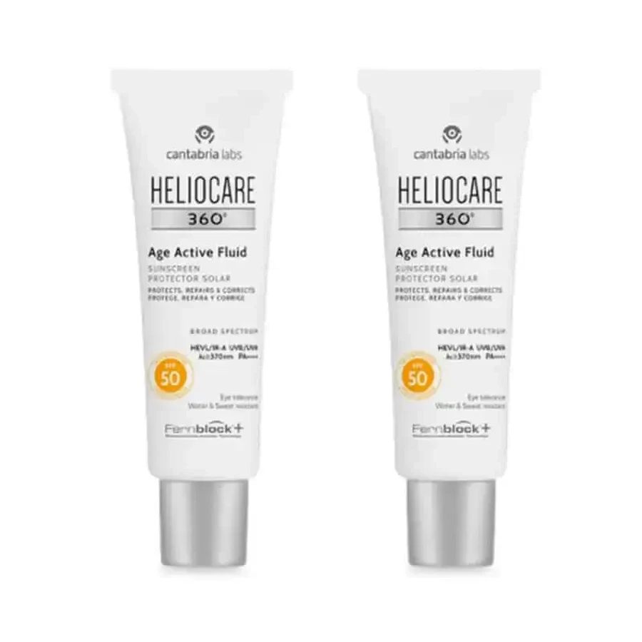 Heliocare Duplo 360° Age Active Fluid Spf 50 Ultralight, 2X50 Ml: цены и характеристики