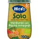 Hero Baby Hero Solo Veggie Organic Jar с цельнозерновыми макаронами, 190 г.