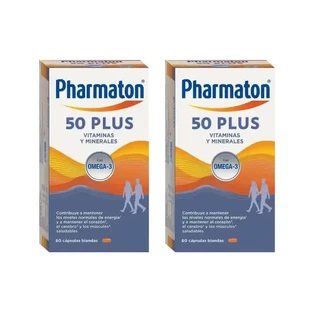 Фарматон 50 Плюс, 2X60 капсул