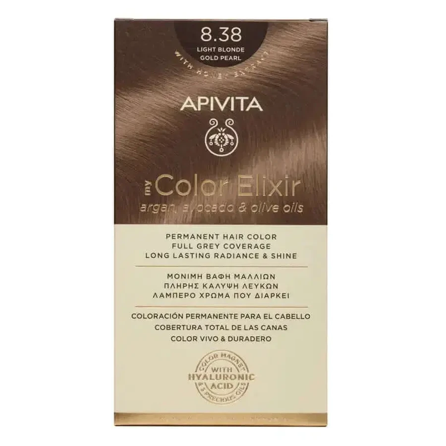 APIVITA APIVITA My Color Еліксир для волосся N 8.38 Світло-перламутровий блонд: ціни та характеристики