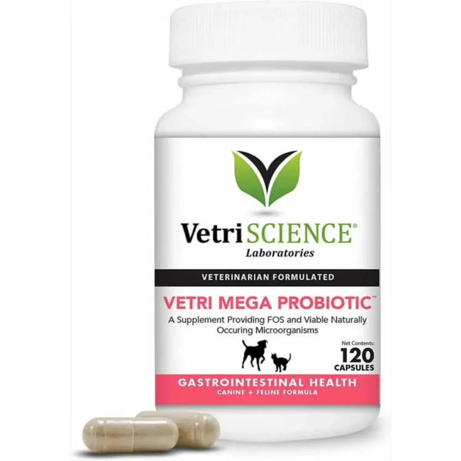 VETRI SCIENCE Vetri SCIENCE Vetri Mega Probiotic, пробіотик для собак та котів, 120cps: ціни та характеристики