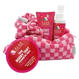 Косметичка Aloe+ Colors The Berry Tart Косметичка з аерозолем для волосся та тіла 150 мл, олійкою для тіла 100 мл та еластичною резинкою