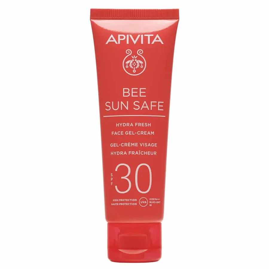 Apivita Bee Sun Safe Hydra Fresh Hydra Fresh Гель-крем для обличчя SPF30 50мл: ціни та характеристики