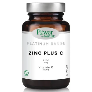 Power Health Platinum Range Zinc Plus C 30 таблеток