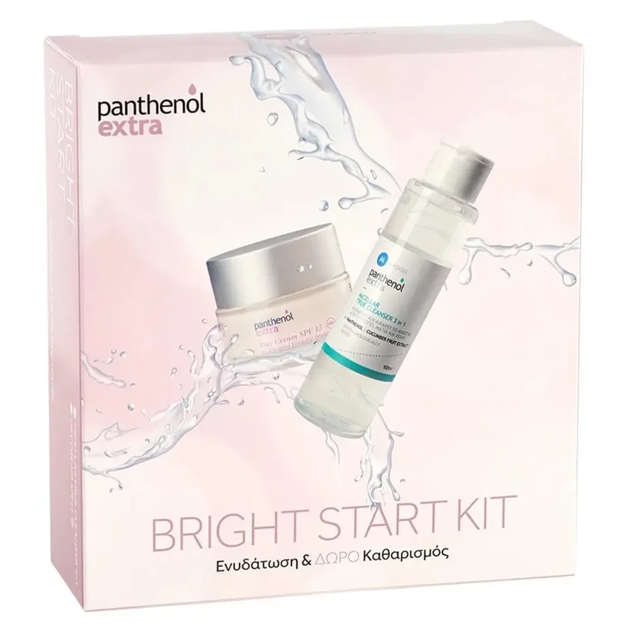 Денний крем Panthenol Extra Promo Pack SPF15 50мл та безкоштовний міцелярний True Cleanser 3в1 100мл: ціни та характеристики