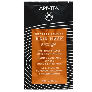 Apivita Express Beauty Апельсиновая маска для волос 20 мл