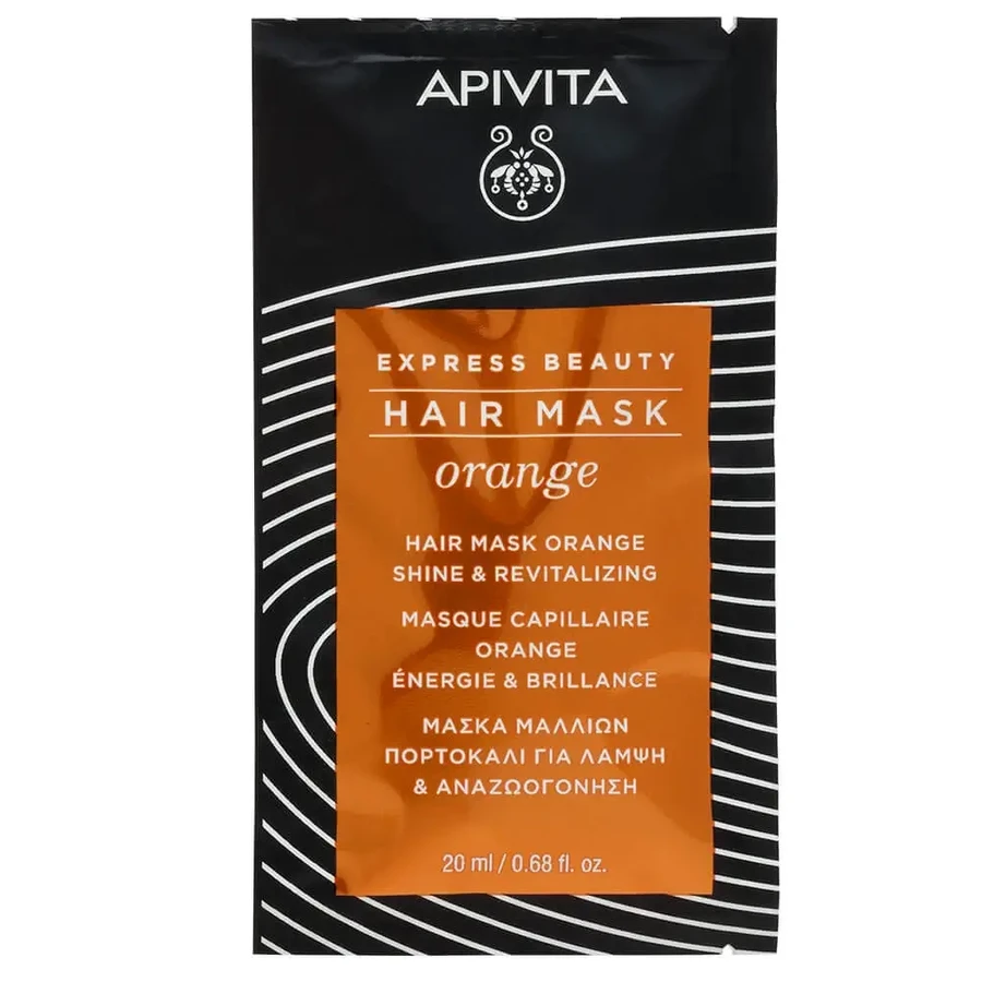 Apivita Express Beauty Апельсиновая маска для волос 20 мл: цены и характеристики