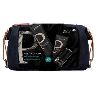 Пантенол Extra Promo Pack Master of Men с очищающим средством 3 в 1 200 мл, бальзамом после бритья 75 мл и роликовым дезодорантом 50 мл