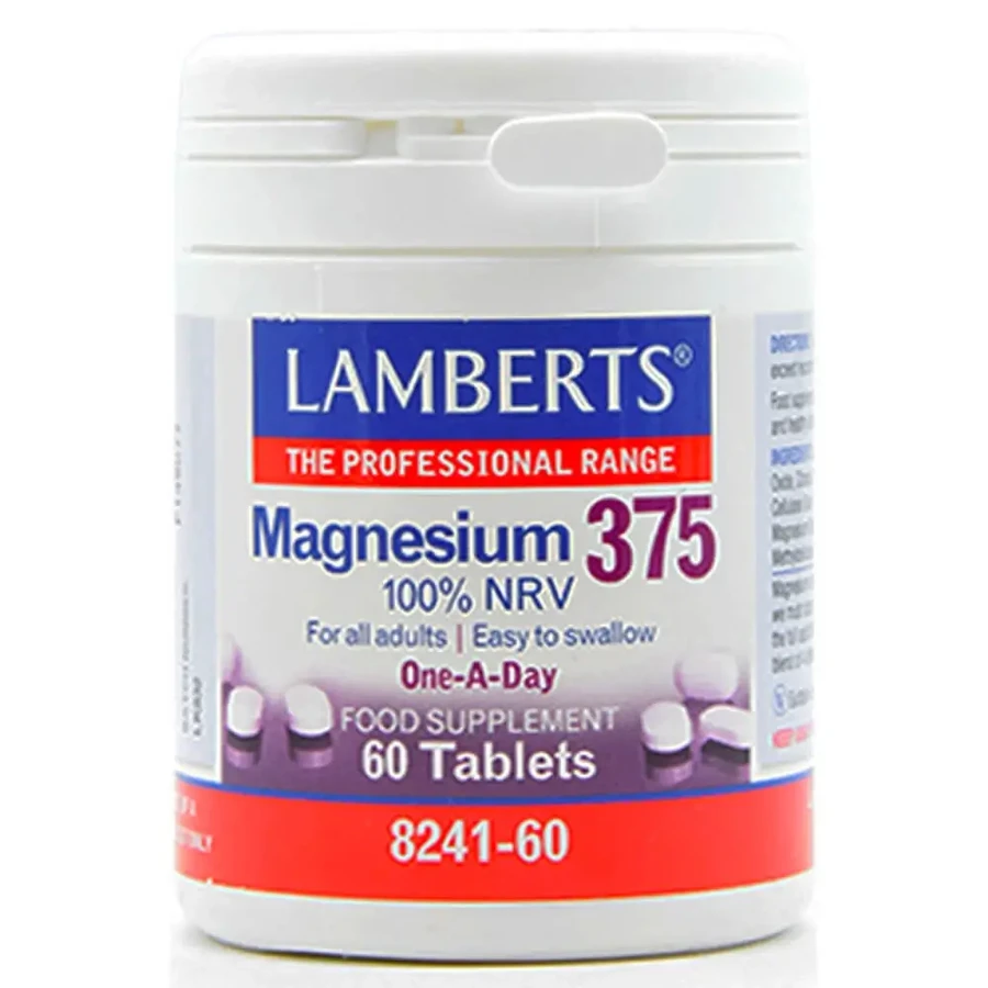 Lamberts Магній 375мг 60 табл.: ціни та характеристики