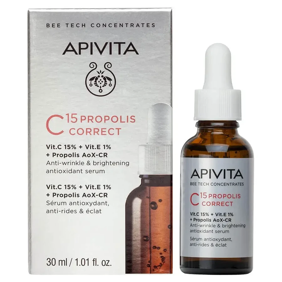 Apivita C15 Прополис Корректирующая сыворотка 30 мл: цены и характеристики