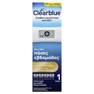 Цифровой тест на беременность Clearblue с еженедельным показателем зачатия