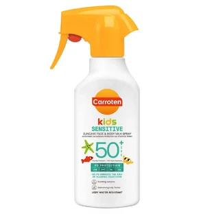 Морквяний молочко-спрей для обличчя та тіла Sensicare Kids Suncare Kids Suncare SPF50+ 270мл