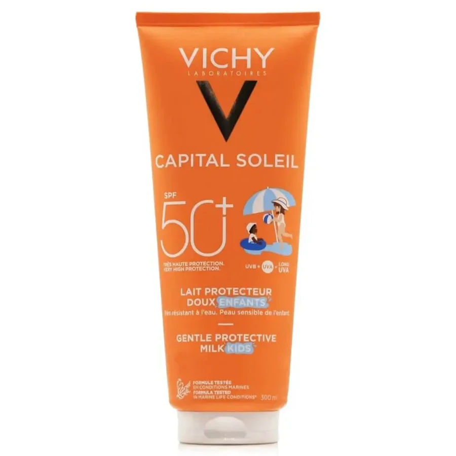 Vichy Capital Soleil Детское солнцезащитное молочко Spf 50 300 мл: цены и характеристики