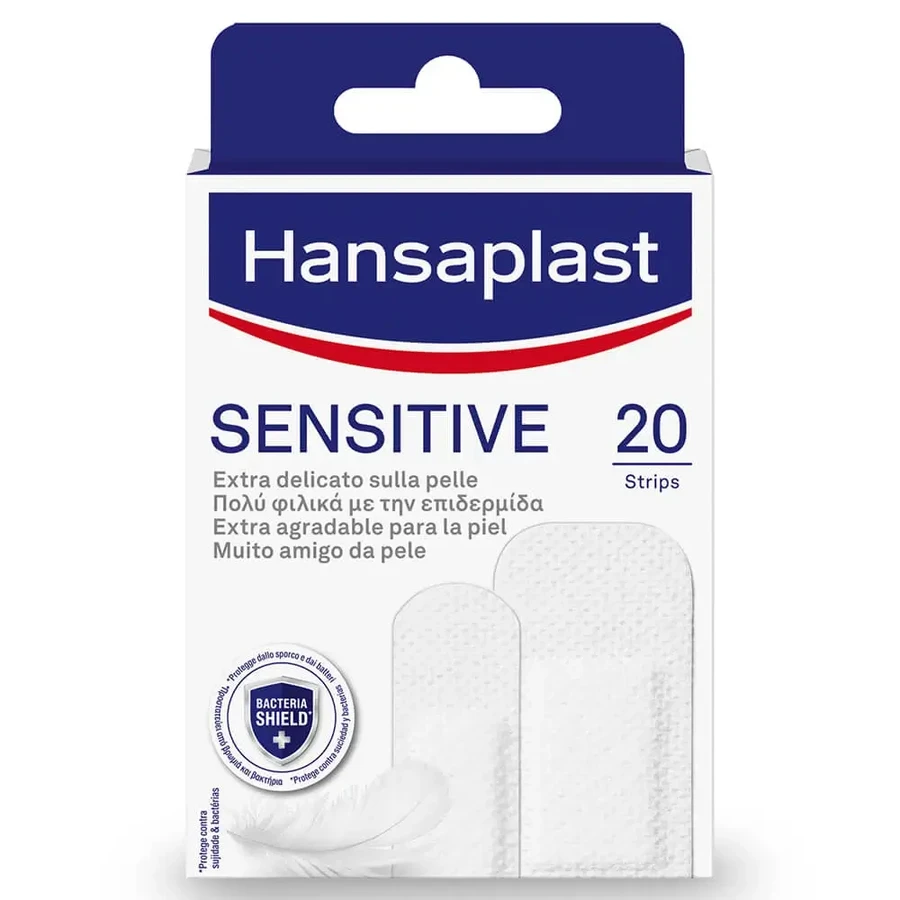Hansaplast Sensitive 20шт: цены и характеристики