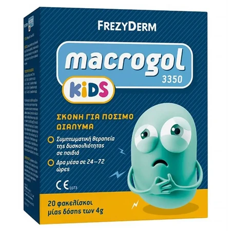 Frezyderm Macrogol 3350 Kids 20sach: цены и характеристики
