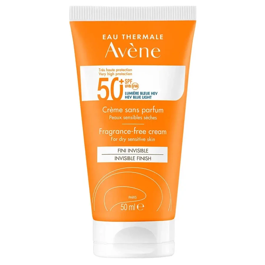 Avene Неароматизированный крем SPF50+ 50 мл: цены и характеристики
