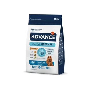 ADVANCE Adult Medium, M, курятина, сухий корм для собак, 3 кг