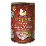 BRIT Christmas Monoprotein, XS-XL, Карп и картофель, консервы с одним белком, беззерновой влажный корм для собак, (паштет), 400г