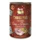 BRIT Christmas Monoprotein, XS-XL, Карп и картофель, консервы с одним белком, беззерновой влажный корм для собак, (паштет), 400г
