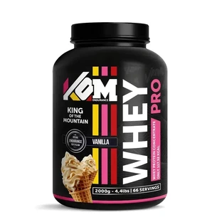 Спортивне харчування Kom Endurance Proteins , сироватковий протеїн 2 кг зі смаком ванілі в жерстяній банці