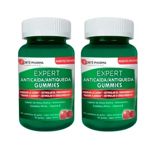 Forté Pharma Duplo Expert Anticaida Gummies, 2 x 60 Candies