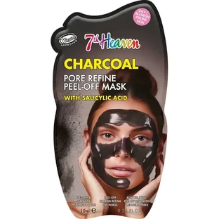 7 Heaven Peel-Off Charcoal Mask With Salicylic Acid Refines Pores , 10 мл