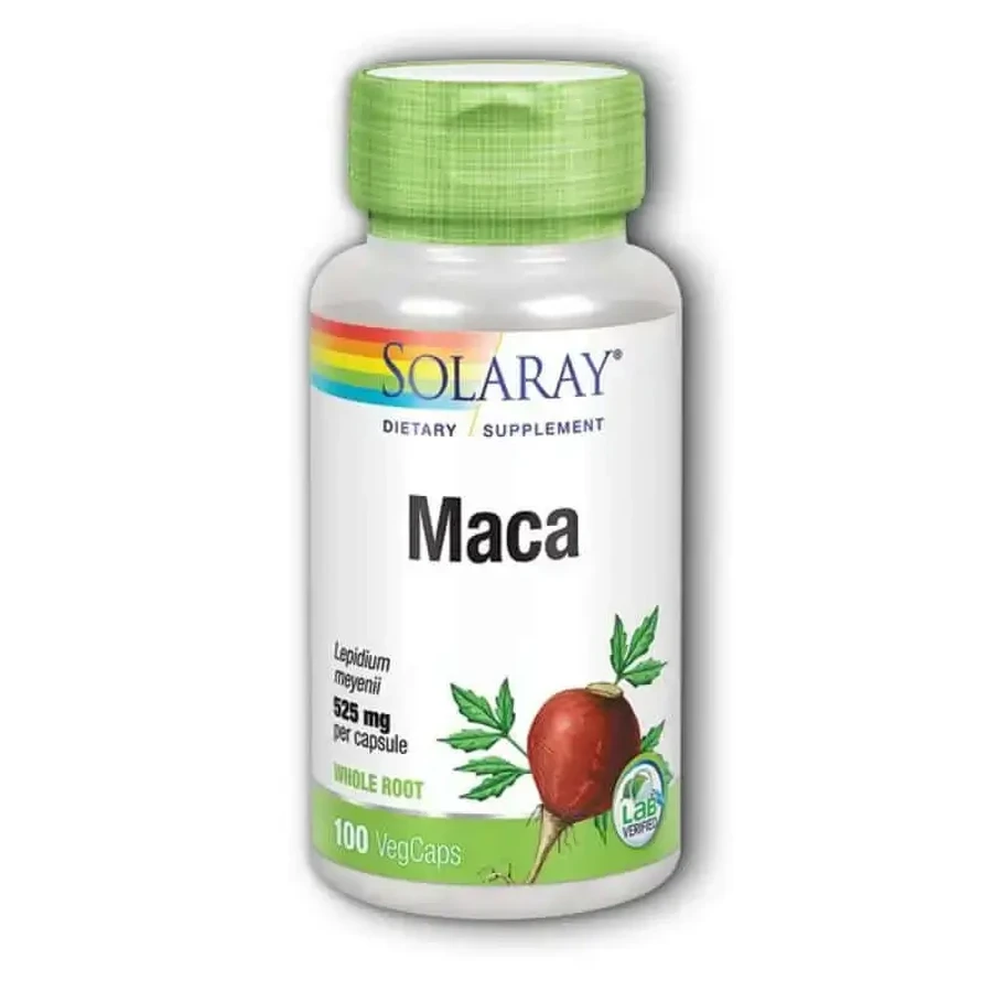 Solaray Maca 525 мг, 100 капс: цены и характеристики