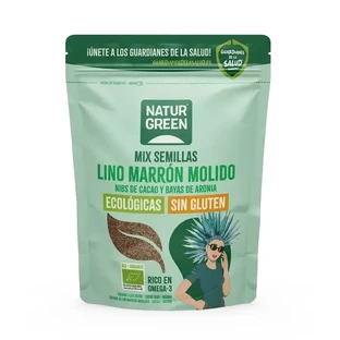 NaturGreen Семена льна, какао и арония Био 150 г