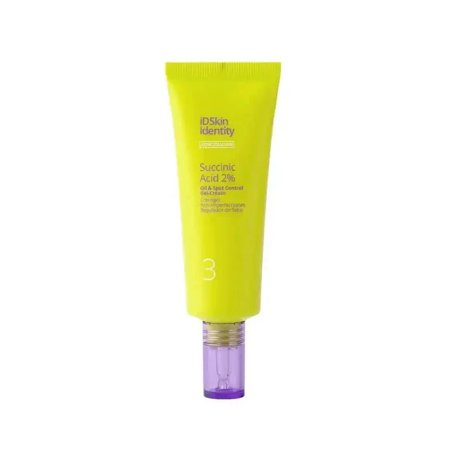 Id Identity Acne Solution Gelcream Succinic Ac, 50 мл, гель-крем з бурштиновою кислотою, 50 мл: ціни та характеристики