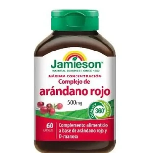 Jamieson Клюква 500 мг, 60 капсул