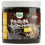 Протеїнові хрустики Protella Protein Crunchies Темні шоколадні хрустики 550 гр