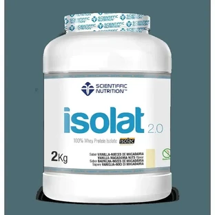 Scientiffic Nutrition Isolat 2.0 Ванильные орехи макадамии, 2000 грамм