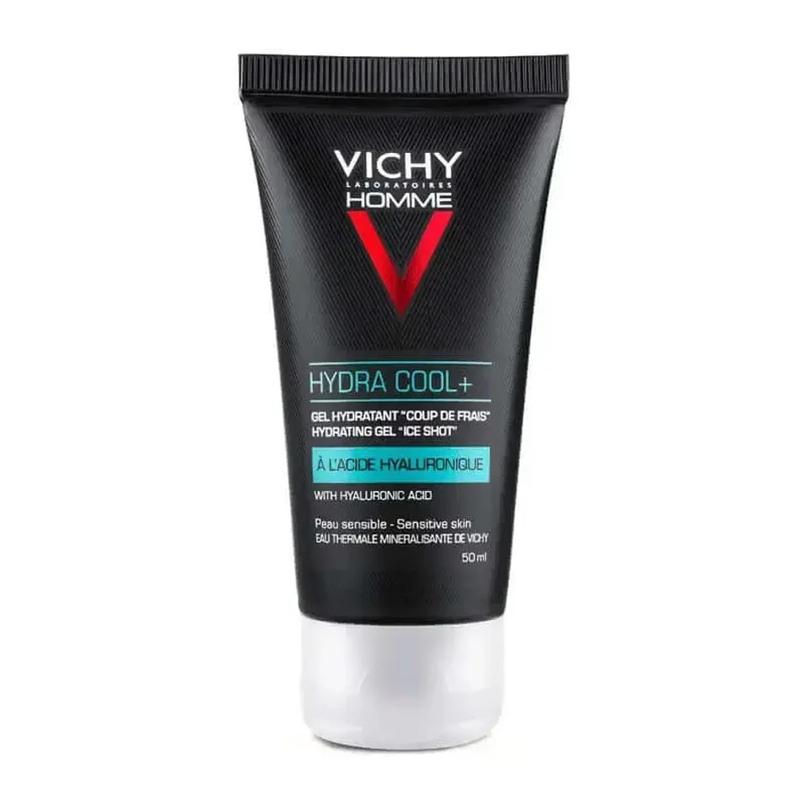 Vichy Homme Hydra Cool+ Увлажняющий гель 50 мл: цены и характеристики
