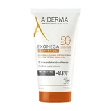 Aderma Exomega Control Пом'якшувальний сонцезахисний крем SPF50+, 150 мл