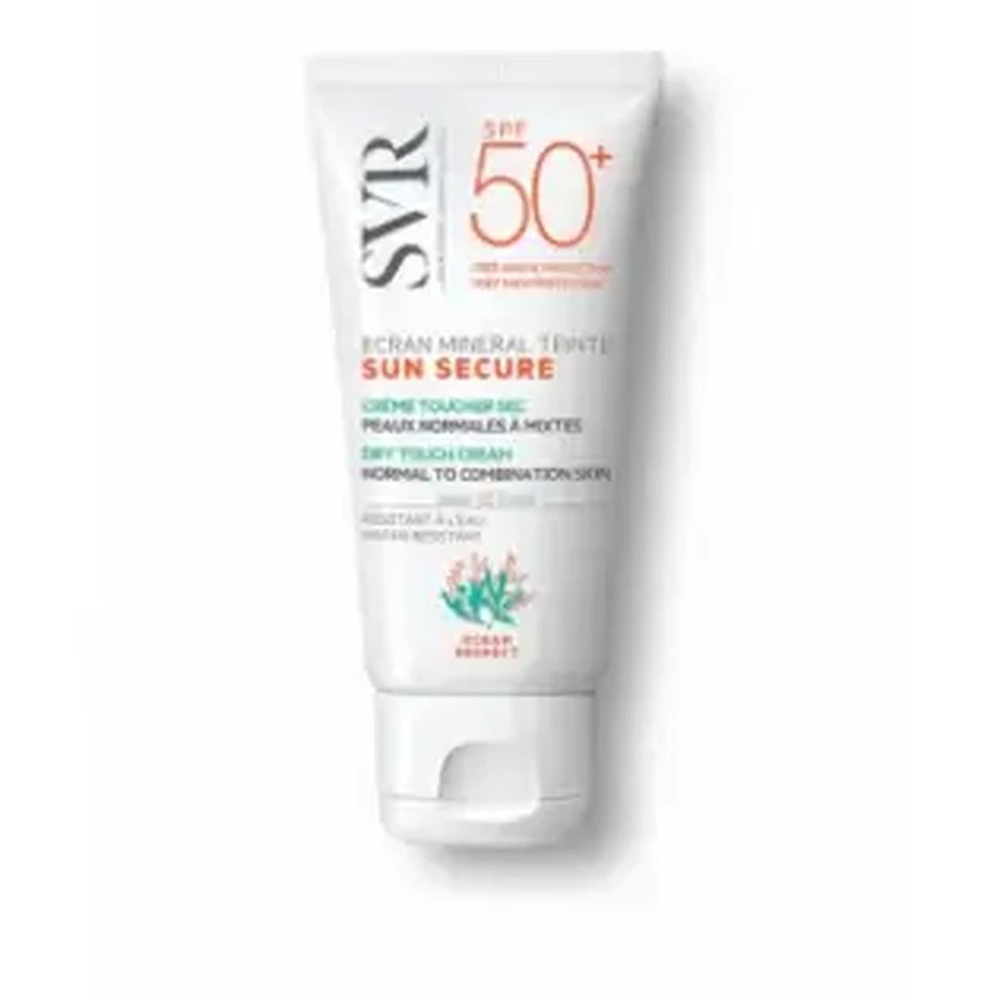 SVR Сонцезахисний тонований мінеральний відтінок Ecran Tint SPF50+ для сухої шкіри 50 мл: ціни та характеристики