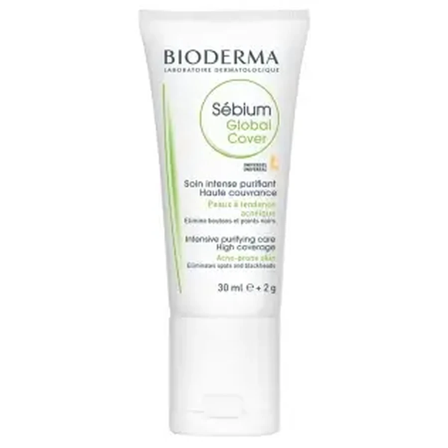 Bioderma Sebium Global Cover, 30 мл: цены и характеристики