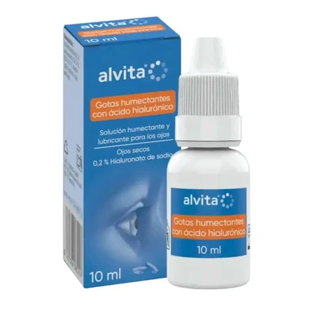 Зволожуючі краплі з гіалуроновою кислотою Alvita 10мл: ціни та характеристики
