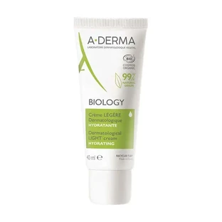 Aderma Biology Легкий дерматологічний зволожуючий крем 40мл