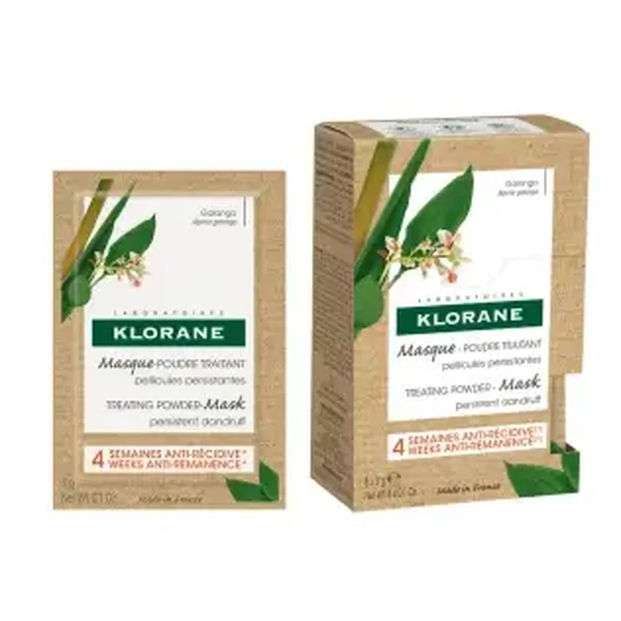 Маска з галангалу Klorane 8 x 3 г: ціни та характеристики