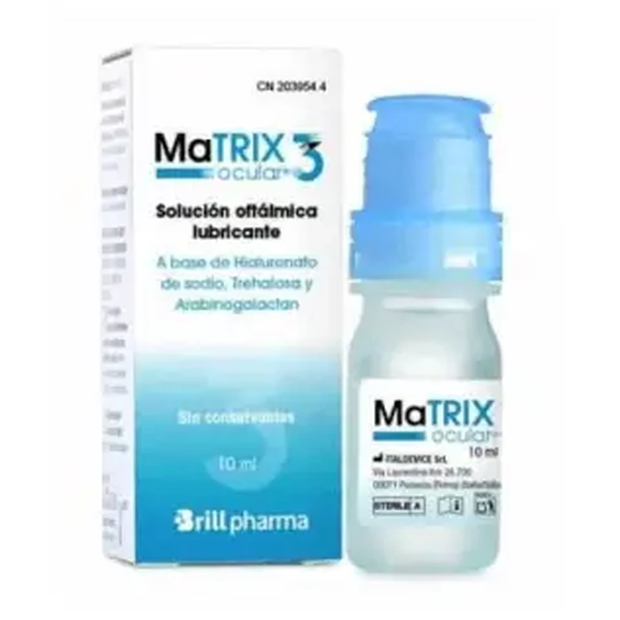 Matrix Ocular 3 Офтальмологічний мастильний розчин 10мл: ціни та характеристики