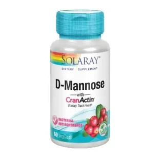 Solaray D Mannose 60 Veg Caps