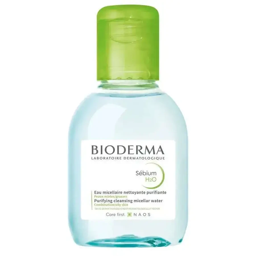 Bioderma Sebium H2O Мицеллярный раствор для комбинированной кожи, 100 мл: цены и характеристики